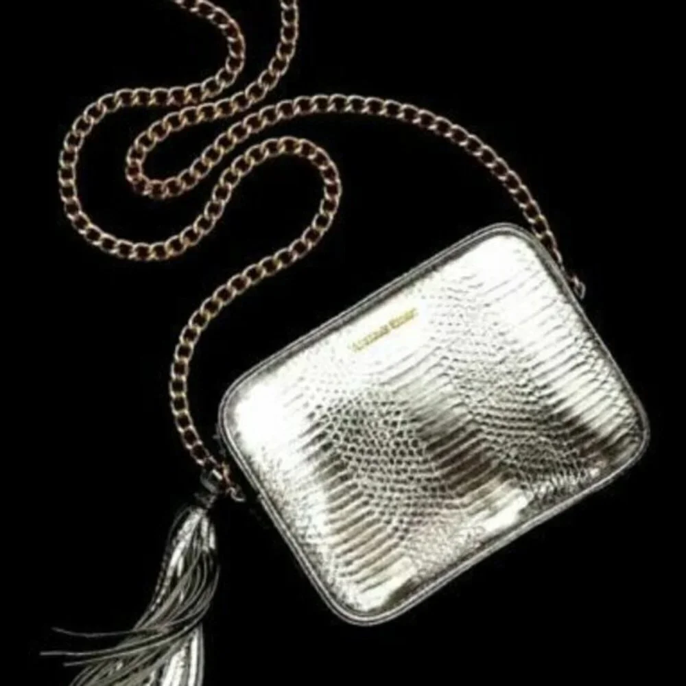 Victorias Secret Crossbody Handbag Clutch Silver